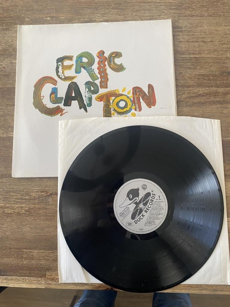 Eric Clapton – Behind The Sun, Ophalen of Verzenden, Gebruikt, 12 inch, Poprock