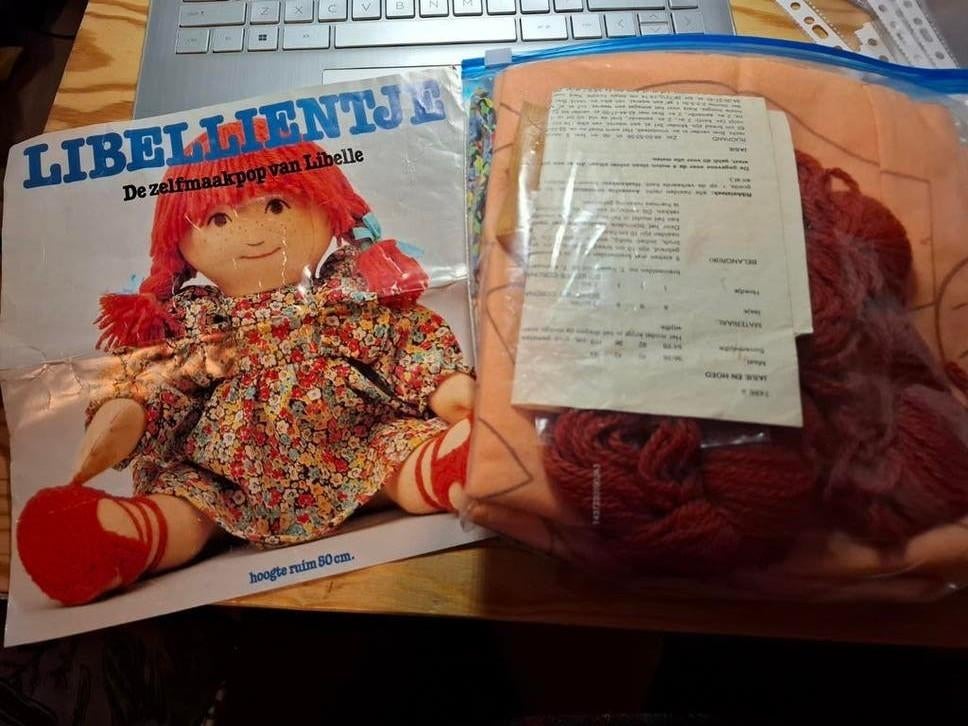 Vintage Libelle Zelfmaakpop Kit - Nieuw in Verpakking, Ophalen of Verzenden, Nieuw, Pop