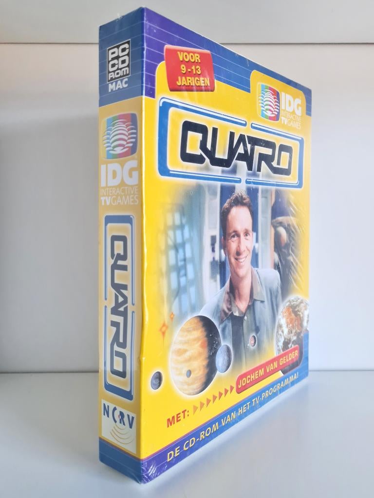 Quatro - PC/Mac Big Box (sealed), Puzzel en Educatief, 1 speler, Nieuw, Ophalen of Verzenden