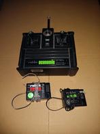 Werkend Robbe Economic 27mhz zender + 2 ontvangers, Hobby en Vrije tijd, Modelbouw | Boten en Schepen, Ophalen of Verzenden