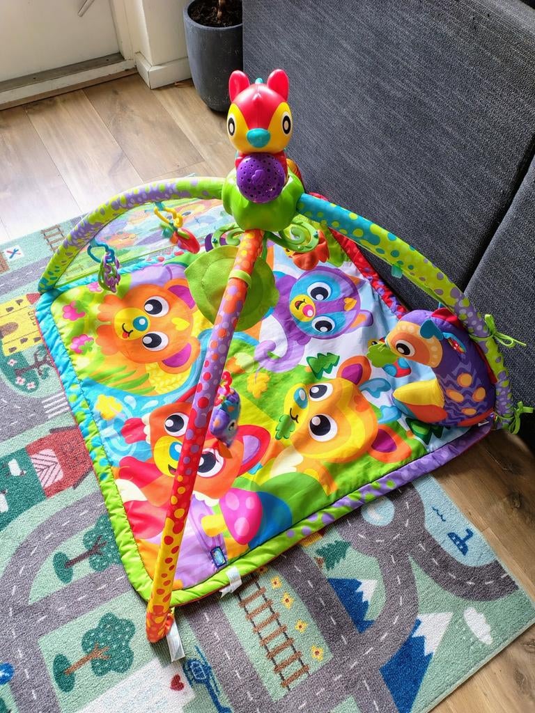 Playgro speelkleed met muziekdoosje - kleurrijk en compleet, Ophalen, Zo goed als nieuw