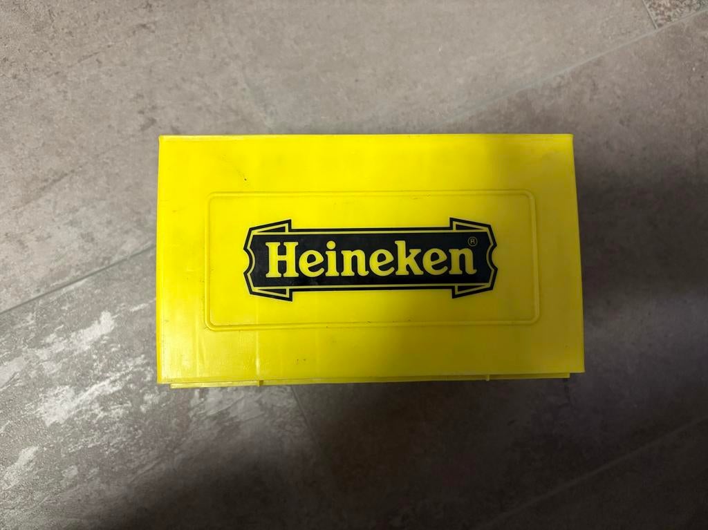 Heineken minikratje, Ophalen of Verzenden, Gebruikt, Verpakking