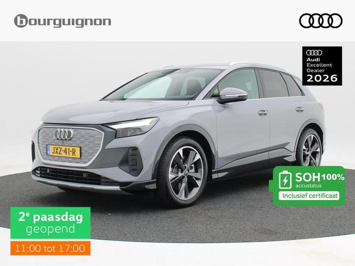 Audi Q4 e-tron 45 e-tron 286 Pk 82Kwh | Trekhaak | Stoelverw, Auto's, Audi, Bedrijf, Te koop, Q4 e-tron, ABS, Achteruitrijcamera