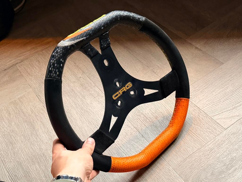 CRG Stuurwiel Kart Stuur 340mm Road rebel KT4 KT2 KZ Rotax, Sport en Fitness, Karting, Ophalen