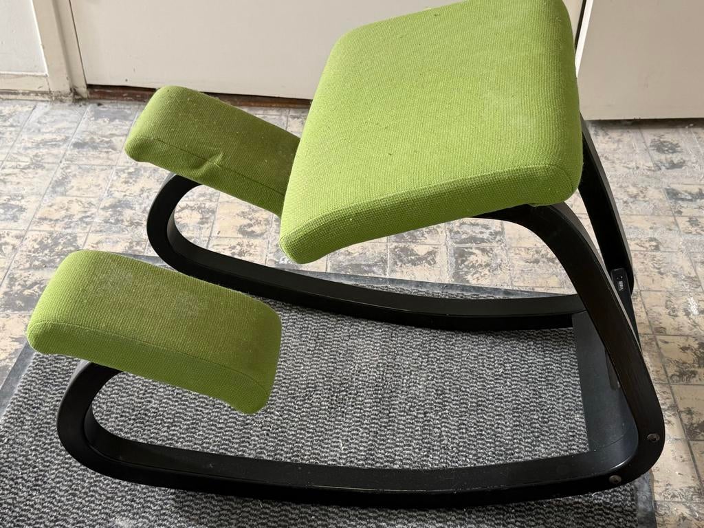 Varier Stokke Variable Balans Kniestoel - Groen, Ophalen of Verzenden, Gebruikt, Overige kleuren, Eén