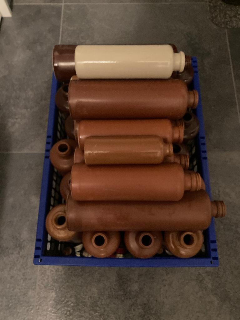 Stenen kruikjes / kruiken 23 stuks, Ophalen