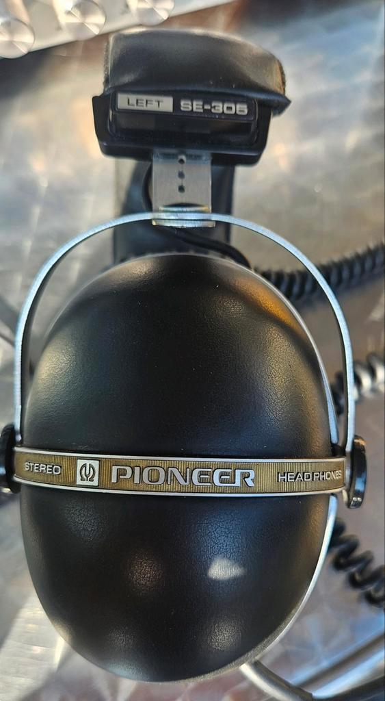 PIONEER KOPTELEFOON SE.3O5 uit de jaren 72 .76, Audio, Tv en Foto, Koptelefoons, Gebruikt, Over oor (circumaural), Overige merken