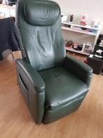 Relax fauteuil stoel leer elektrische verstelbaar, Huis en Inrichting, Fauteuils, Ophalen, 75 tot 100 cm, Leer, 50 tot 75 cm