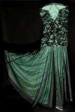 Prachtige Turquoise Zeemeermin Jurk - Maat 36, Verzenden