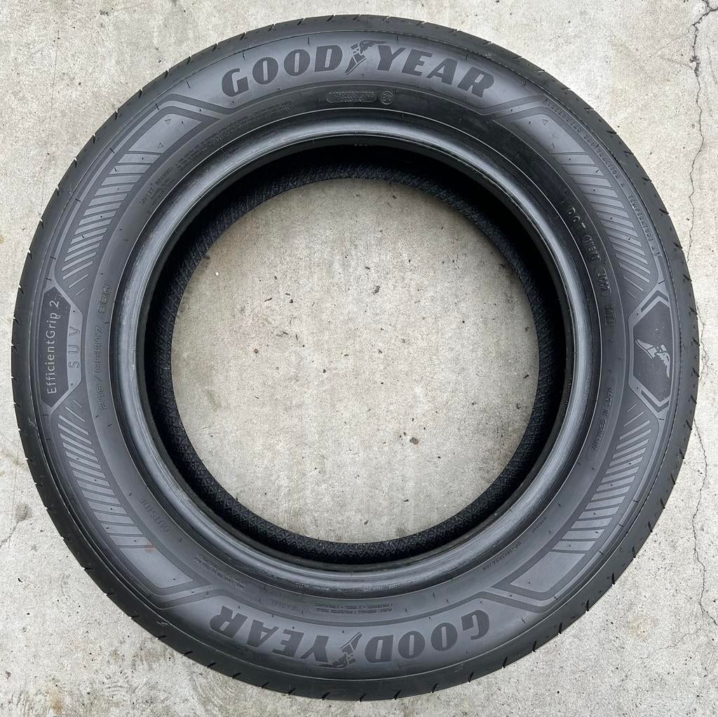 4 Stuks Goodyear 215 60 17 Zomerbanden Inclusief Montage, Auto-onderdelen, Banden en Velgen, 215 mm, Nieuw, Goodyear, Banden en Velgen