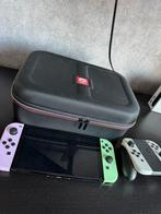 Nintendo Switch met 2 controllers en games, Spelcomputers en Games, Spelcomputers | Nintendo Switch, Met 2 controllers, Ophalen of Verzenden