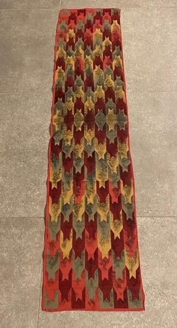 Multicolor foulard met print, Ophalen of Verzenden, Zo goed als nieuw, Sjaal