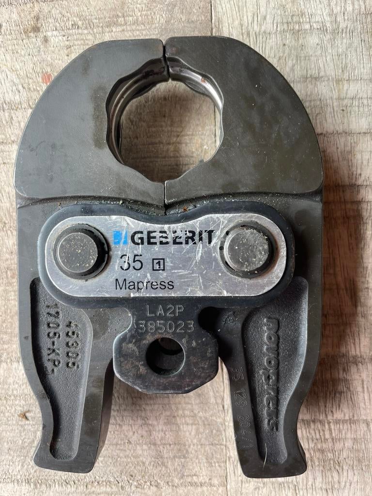 Persbek geberit mapress, Ophalen of Verzenden, Zo goed als nieuw