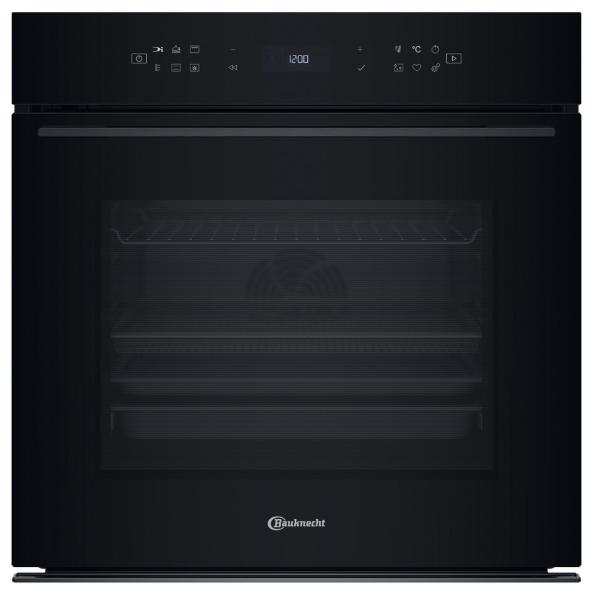 BAUKNECHT hetelucht oven ZWART 60cm AirFry Pyrolyse A+ NIEUW, Ophalen, Oven, Hete lucht, 60 cm of meer