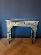 Side table, Ophalen of Verzenden, Zo goed als nieuw, 25 tot 50 cm, Rechthoekig