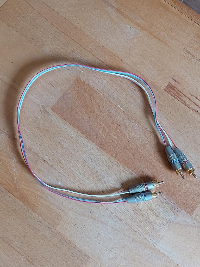 DNM solid core interconnect 3 interlink, Audio, Tv en Foto, Audiokabels en Televisiekabels, Ophalen of Verzenden, Zo goed als nieuw