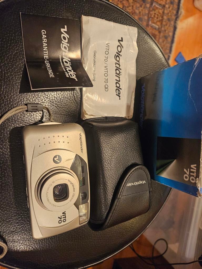 Voigtländer Vito 70 Compact Camera met Nieuwe Batterij, Ophalen of Verzenden, Zo goed als nieuw, Compact, Overige Merken