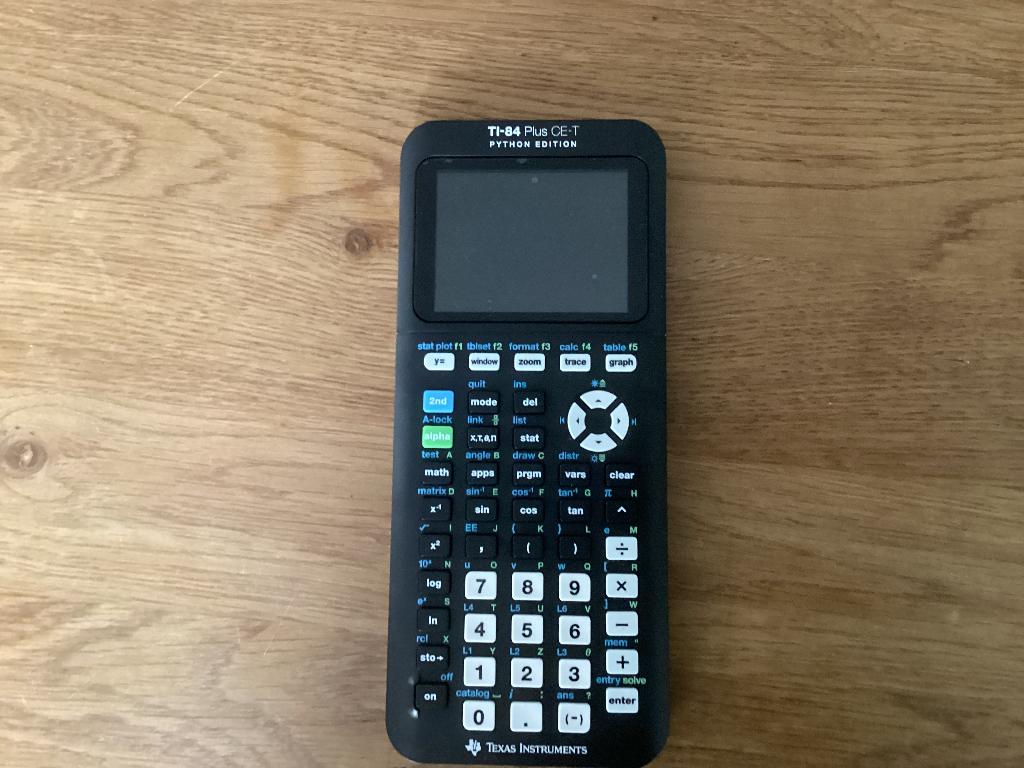 Grafische rekenmachine (Texas Instruments), Ophalen, Grafische rekenmachine, Zo goed als nieuw