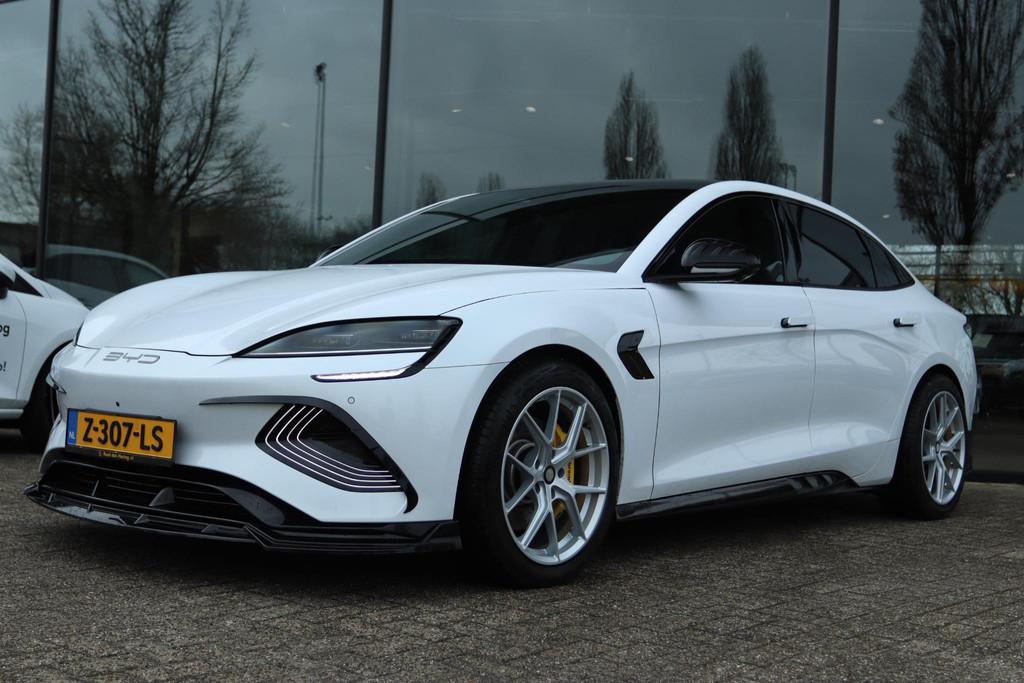 BYD SEAL DESIGN RWD 82.5 KWH | PANO | 360 CAMERA | DYNAUDIO, Auto's, BYD, Automaat, Achterwielaandrijving, Zwart, Wit