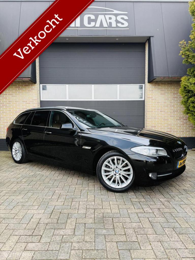 BMW 5-serie Touring 528i High Executive|Automaat|Opendak|NAP, Auto's, BMW, Bedrijf, Te koop, 5-Serie, ABS, Achteruitrijcamera
