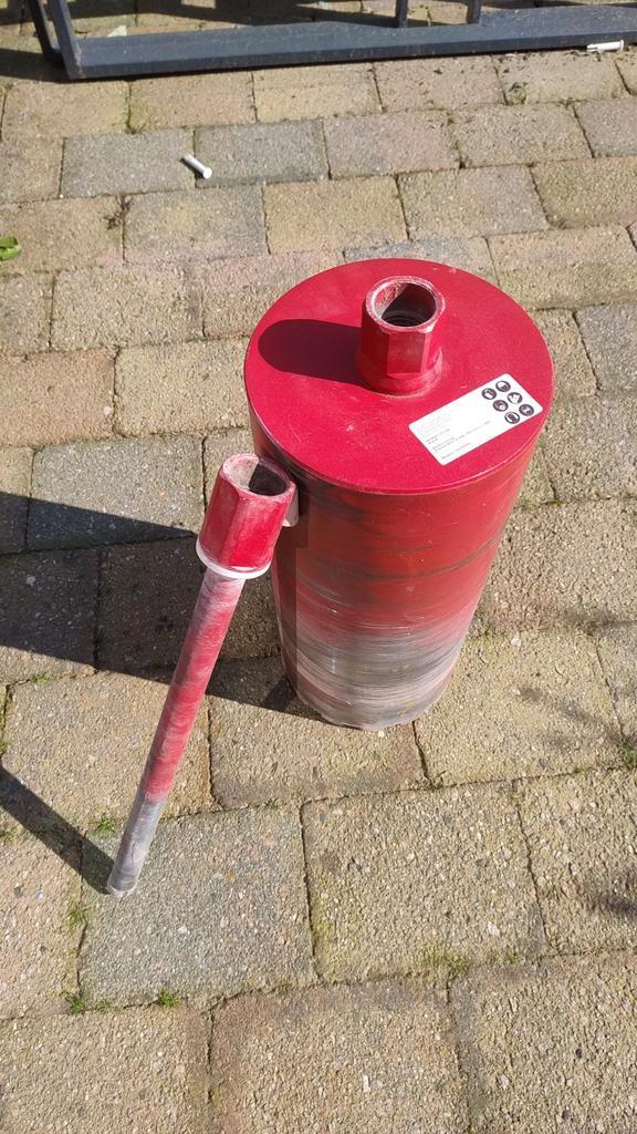 Diamant kernboor set 180 & 25 mm – Uitstekende staat, Doe-het-zelf en Verbouw, Gereedschap | Boormachines, Zo goed als nieuw, Overige typen