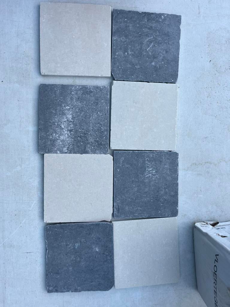 Vloertegels 9m2, Doe-het-zelf en Verbouw, Tegels, Ophalen, Keramiek, Vloertegels, Minder dan 20 cm