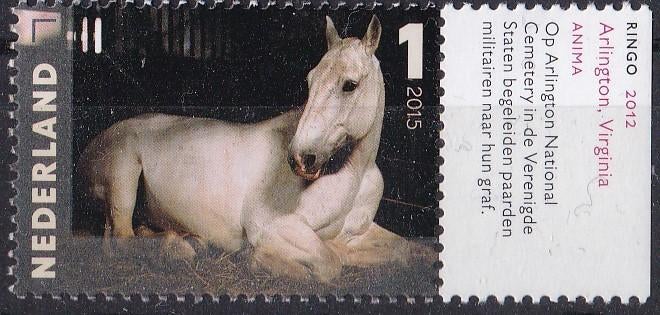 Charlotte Dumas – Ringo, liggend paard – MNH – NVPH 3338, Verzenden, Na 1940, Postfris
