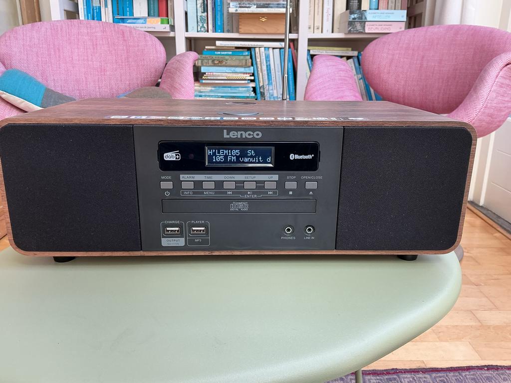 Lenco MC-020 Mediaset: o.a. DAB+, Bluetooth, CD-speler, usb, Overige merken, Ophalen of Verzenden, Zo goed als nieuw, Microset