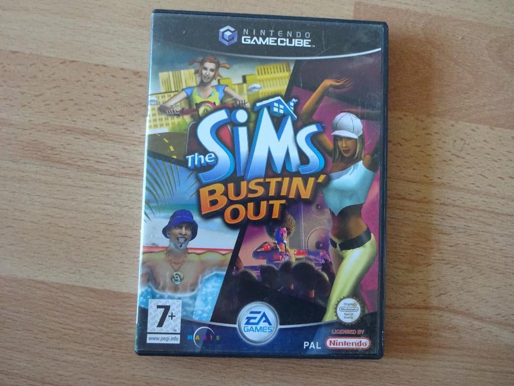 GameCube The Sims Bustin' Out , Nintendo GC Game, Spelcomputers en Games, Games | Nintendo GameCube, Gebruikt, 2 spelers, Ophalen of Verzenden