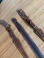 Lederen fournituren om zelf een tas te maken, Gebruikt, Ophalen of Verzenden, Knutselmateriaal, Bruin