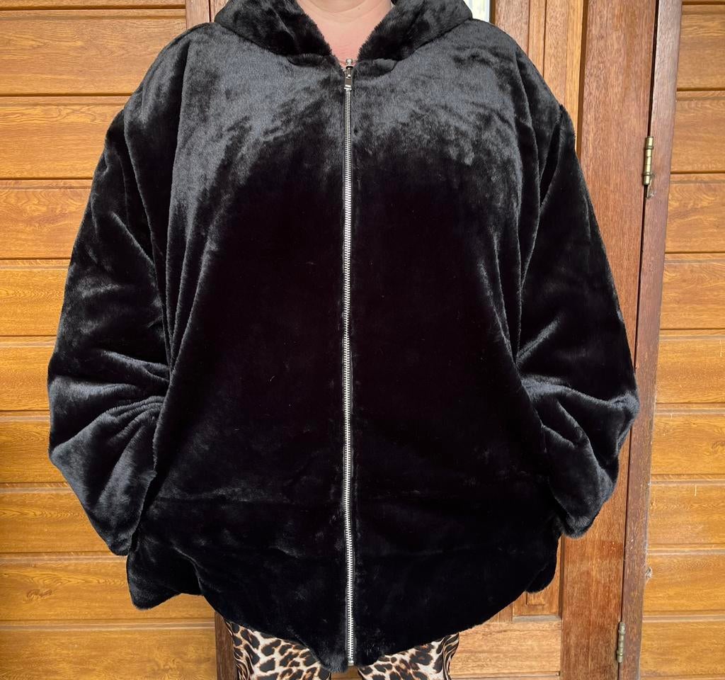 Dikke winterjas nieuw, Kleding | Dames, Ophalen, Nieuw, Maat 46/48 (XL) of groter, Zwart