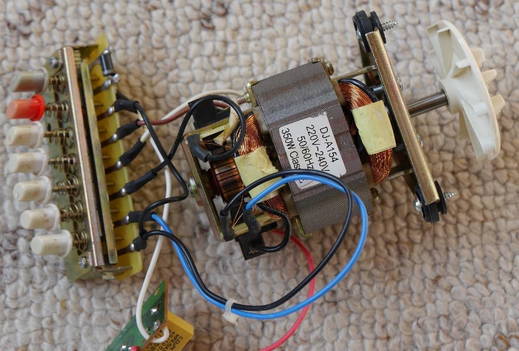 Elektromotor., Ophalen of Verzenden, Gebruikt, Elektromotor, Minder dan 1400 rpm