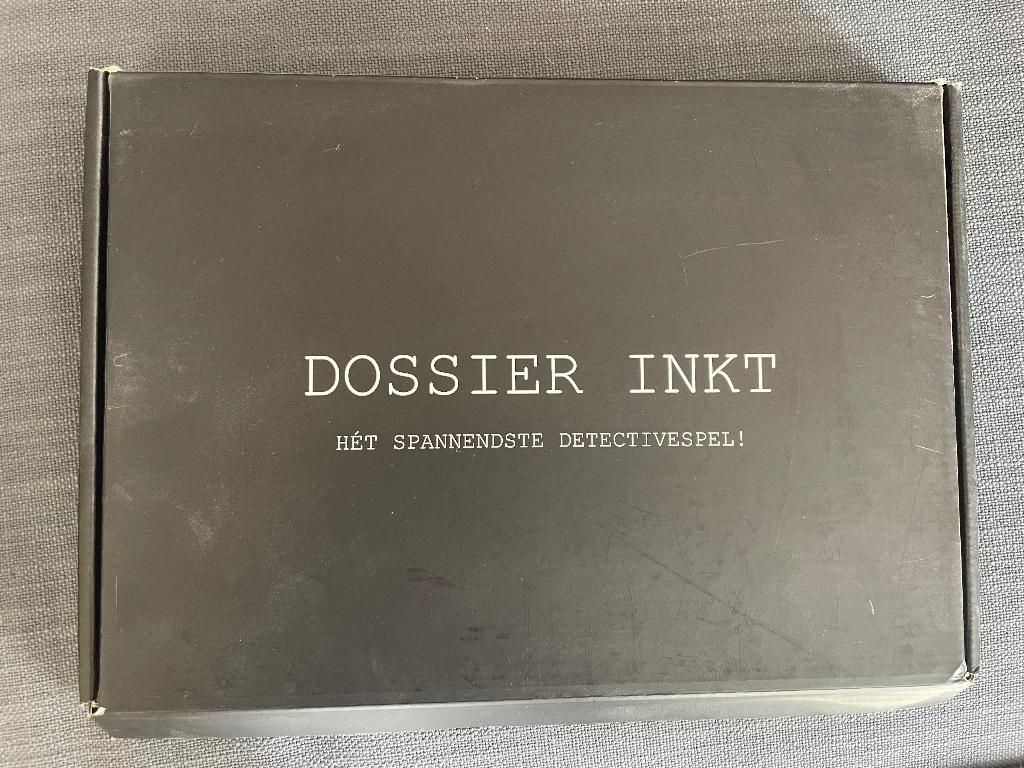 Detectivespel Dossier Inkt, Een of twee spelers, Ophalen of Verzenden, Zo goed als nieuw, Crimibox