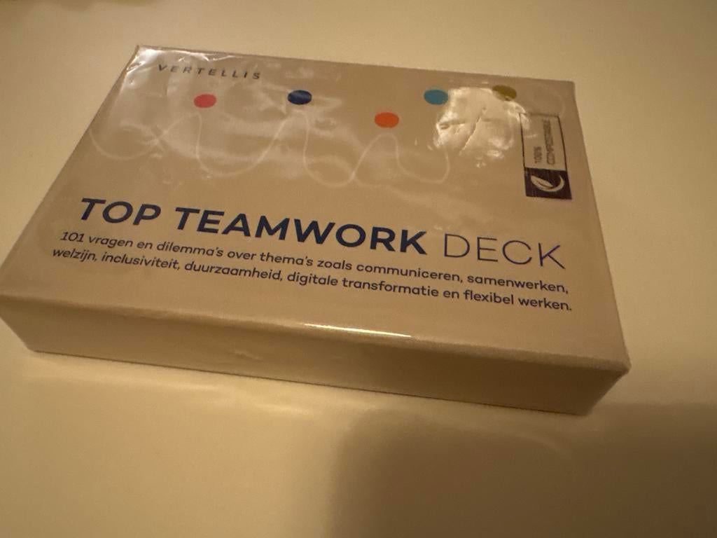 Vertellis Top Teamwork Deck - Nieuw in verpakking, Boeken, Advies, Hulp en Training, Nieuw, Ophalen of Verzenden
