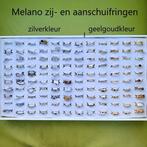 NIEUW:Melano Zij/Aanschuifringen Zilver-,Geelgoud-+Roségoudk, IJzer of Staal, Nieuw, Ophalen of Verzenden, 17 tot 18