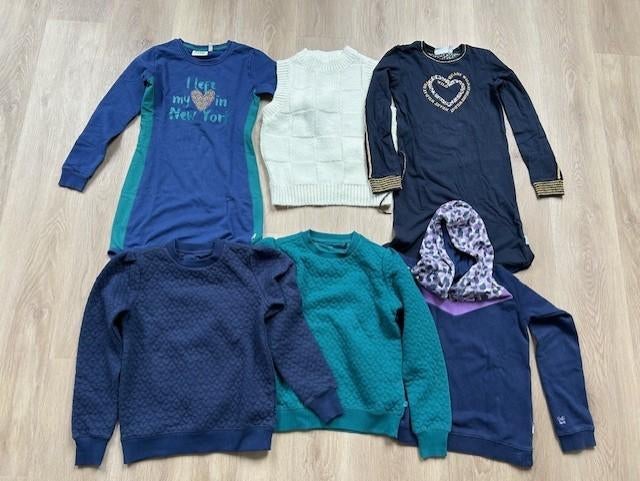 Kledingpakket meisje maat 146-152 WE Fashion, Orange stars, Ophalen of Verzenden, Gebruikt, Maat 146