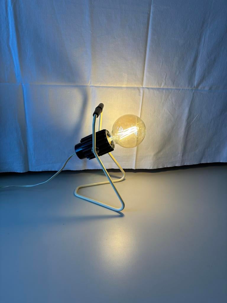 Vintage Philips infraroodlamp houder, omgebouwd, Ophalen of Verzenden