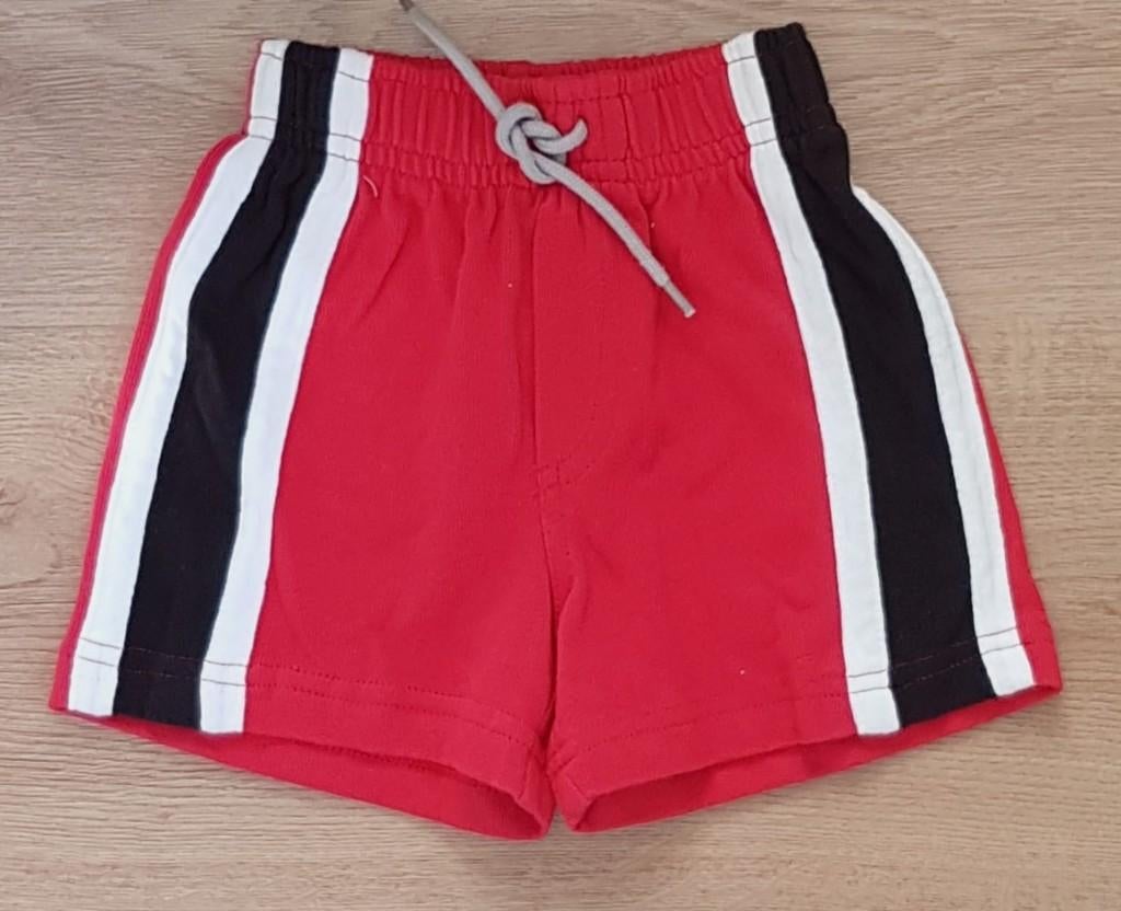Gymboree short rood/wit/navy maat 62 *NIEUW* (0168), Broekje, Gymboree, Nieuw, Ophalen of Verzenden