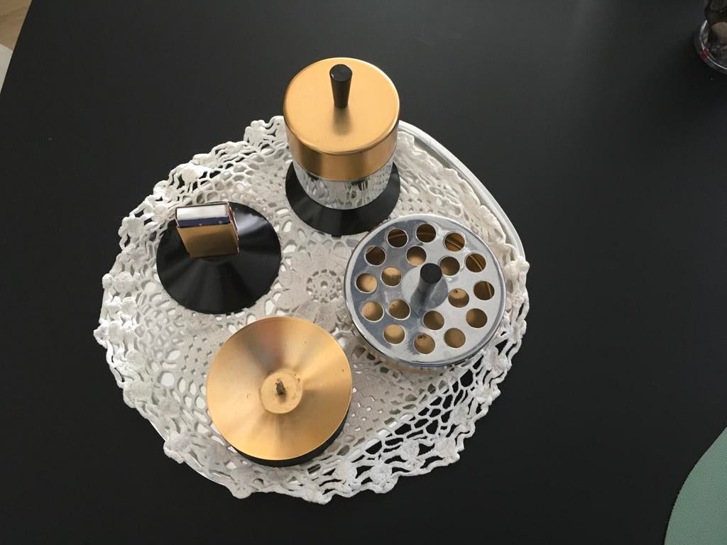 Vintage Rookset uit de jaren '60 - Compleet en Stijlvol, Ophalen of Verzenden, Gebruikt, Overige typen