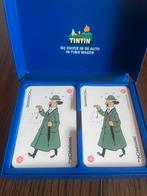 Kuifje Speelkaarten Set - Bij Kuifje in de Auto, Een of twee spelers, Ophalen of Verzenden, Zo goed als nieuw