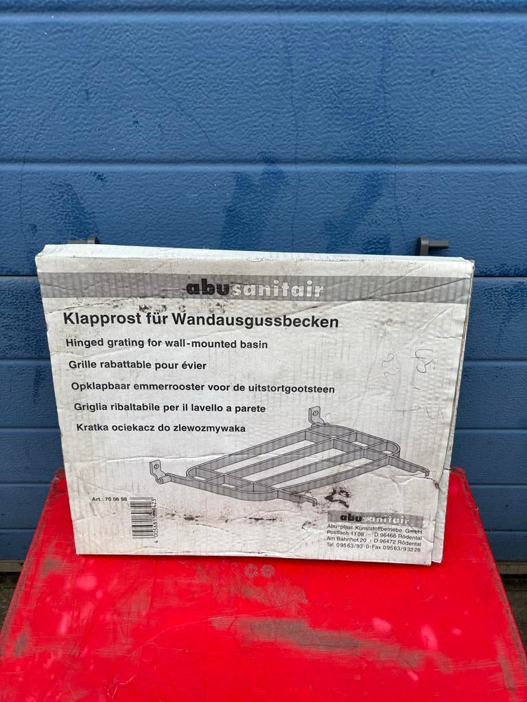 Abusanitair opklapbaar emmerrooster, Ophalen, Nieuw, Overige typen