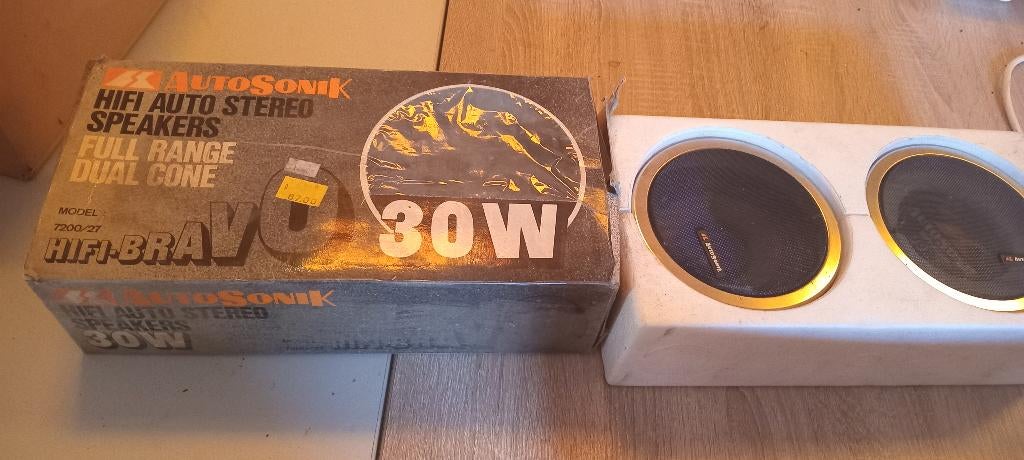 Te koop Hifi auto stereo speakers Autosonik, Audio, Tv en Foto, Luidsprekers, Overige merken, Nieuw, Ophalen of Verzenden, Minder dan 60 watt