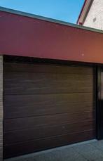 Rood/bruine elektrische aluminium roldeur (garagedeur)