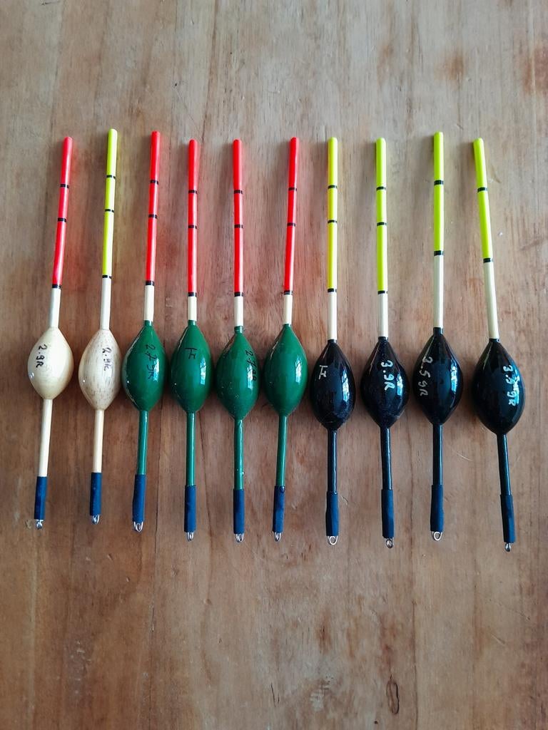 Handgemaakte karper zeelt dobbers, Ophalen of Verzenden, Nieuw, Dobber of Lood