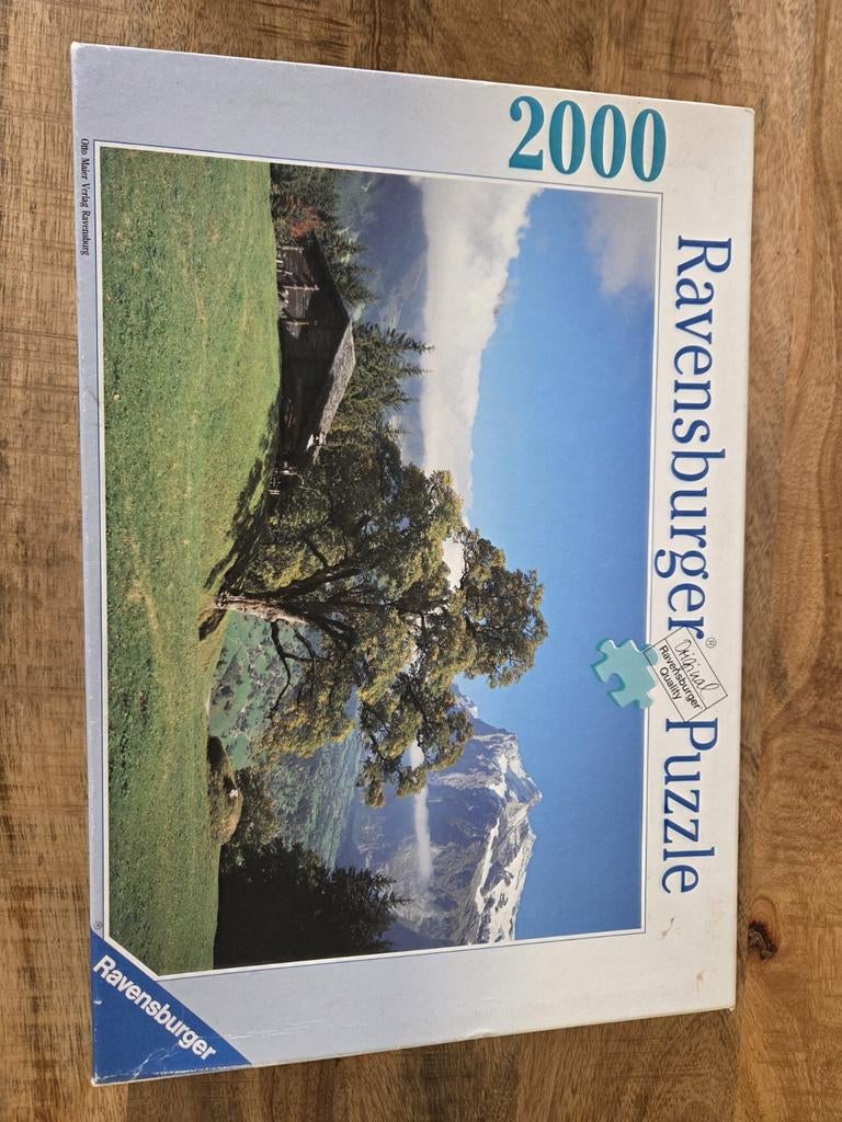 Twee Ravensburger legpuzzels 2000 stukjes, Ophalen, Meer dan 1500 stukjes, Gebruikt, Legpuzzel