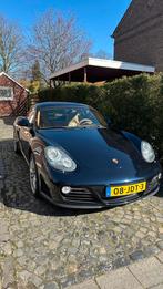Porsche Cayman 2.9 2009 Blauw ORG NL, 1305 kg, Achterwielaandrijving, Beige, Blauw