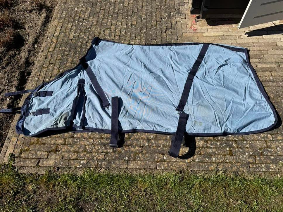 Paardendeken /  vliegendeken S&K  paard 160-170 cm, Ophalen of Verzenden, Zo goed als nieuw