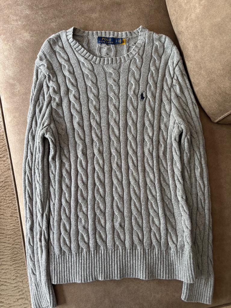 Ralph Lauren Knittwear grijs, Kleding | Heren, Truien en Vesten, Ralph Lauren, Ophalen of Verzenden, Zo goed als nieuw, Grijs