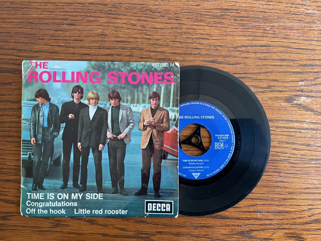 The Rolling Stones.  E.P.  Time Is On My Side, Ophalen of Verzenden, Zo goed als nieuw, Pop
