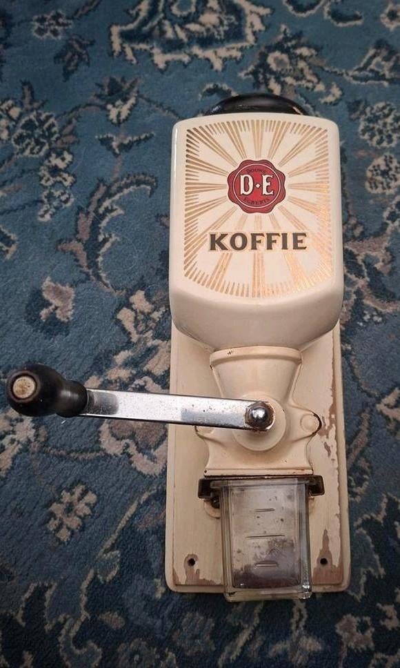 Antieke Douwe Egberts Koffiemolen - Wandmodel, Antiek en Kunst, Ophalen of Verzenden